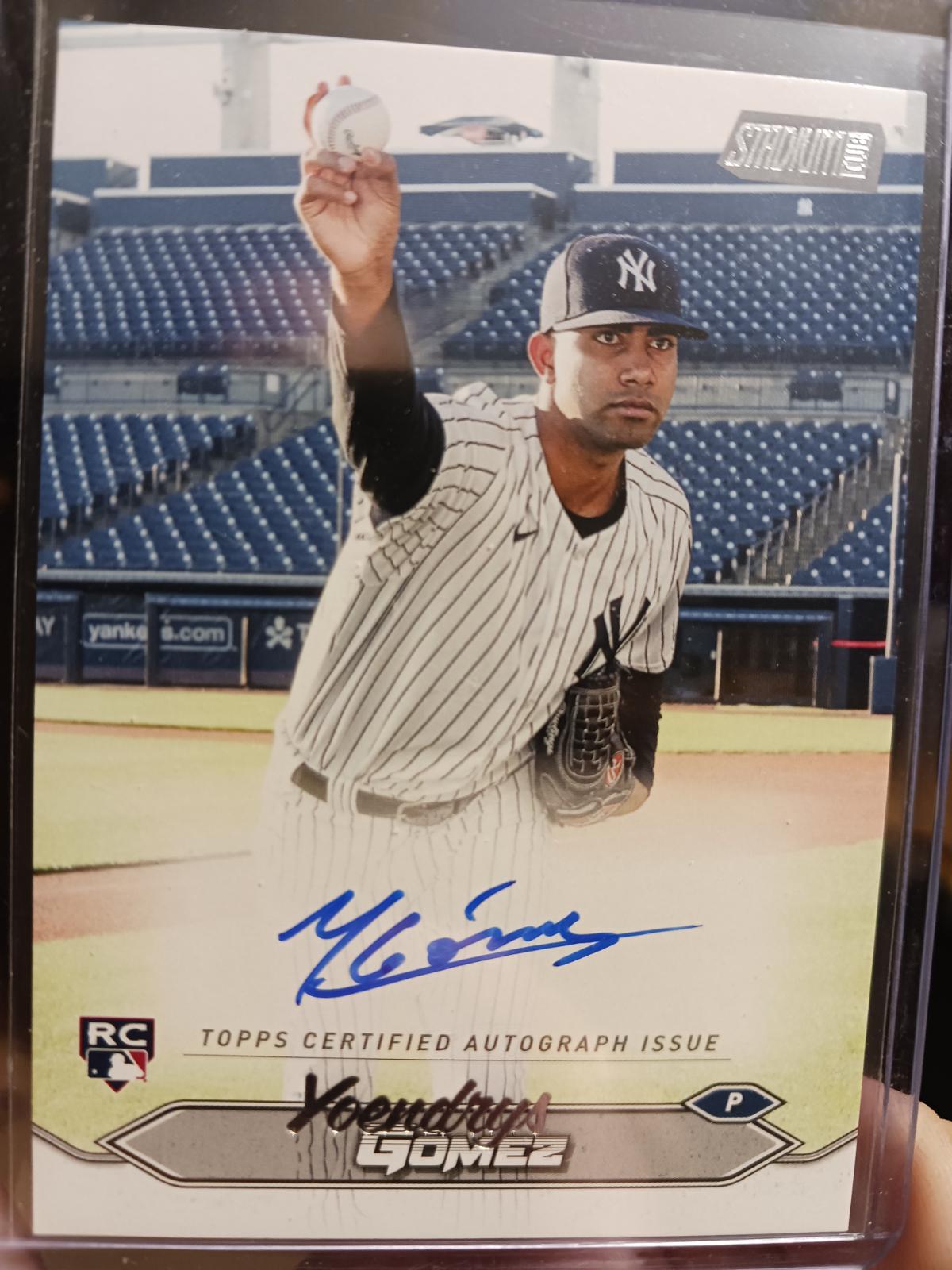 Yoendrys Gomez SCBAYG Prices 2024 Topps Stadium Club Autograph