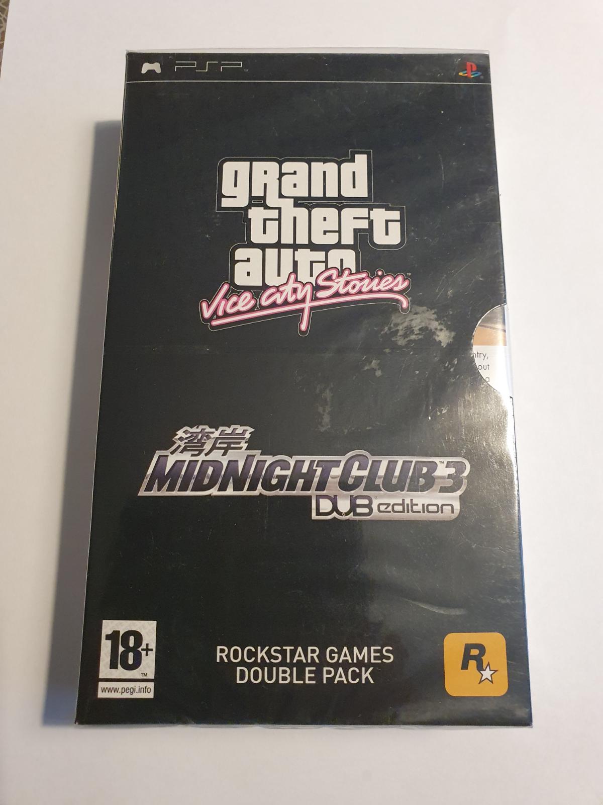 Pack PSP : Grand Theft Auto Vice City Stories + Midnight Club 3 Dub Edition