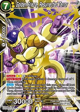 Golden Frieza, Resurrected Terror BT1-086 Dragon Ball Super Galactic Battle