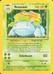 Venusaur [1999-2000] #15 Pokemon Base Set Prices