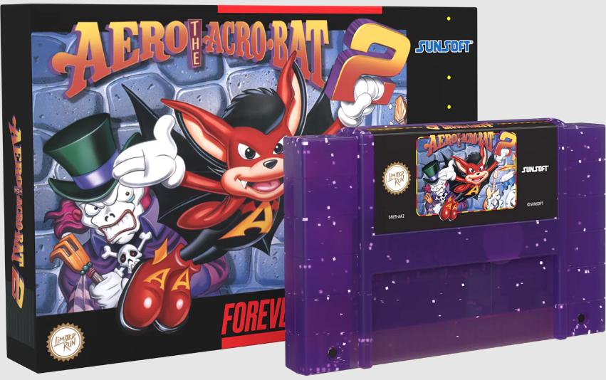 Aero The Acro-Bat 2 [Limited Run] Super Nintendo