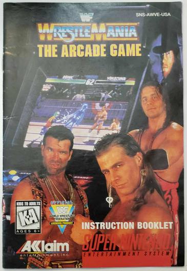 WWF Wrestlemania Arcade Game photo