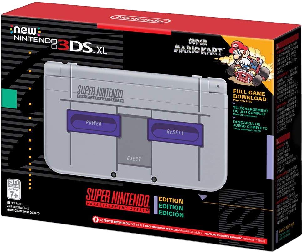 New Nintendo 3DS XL SNES Edition Nintendo 3DS