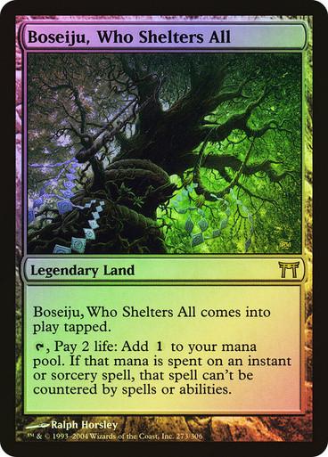 Boseiju, Who Shelters All [Foil] #273 Magic Champions of Kamigawa