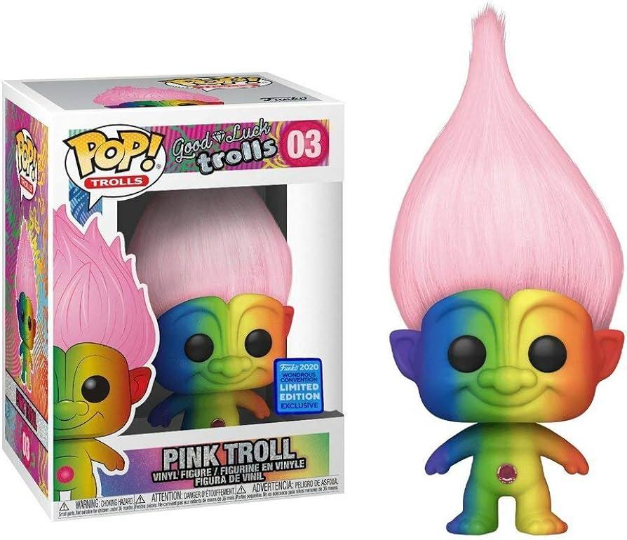 Pink Troll [Rainbow] #3 Funko POP Trolls