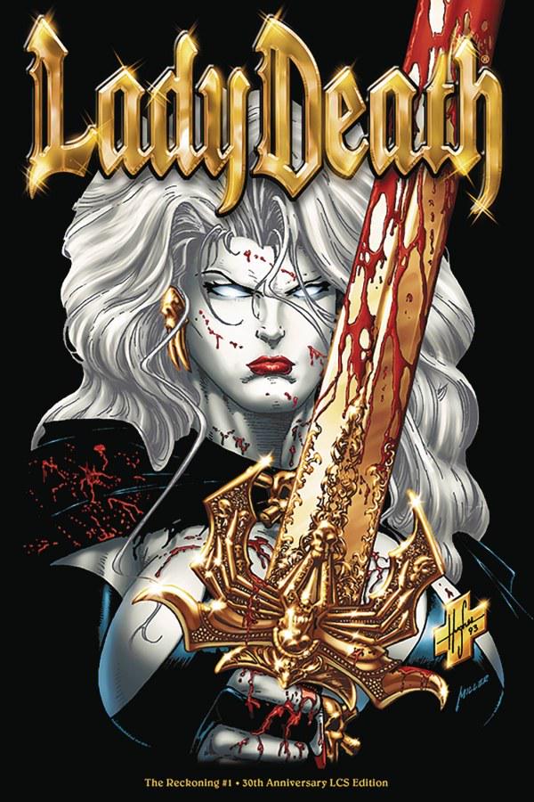 Lady Death: The Reckoning 30th Anniversary Edition #1 (2024) Comic Books Lady Death: The Reckoning