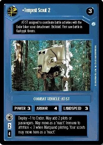 Tempest Scout 2 [Limited] Star Wars CCG Endor