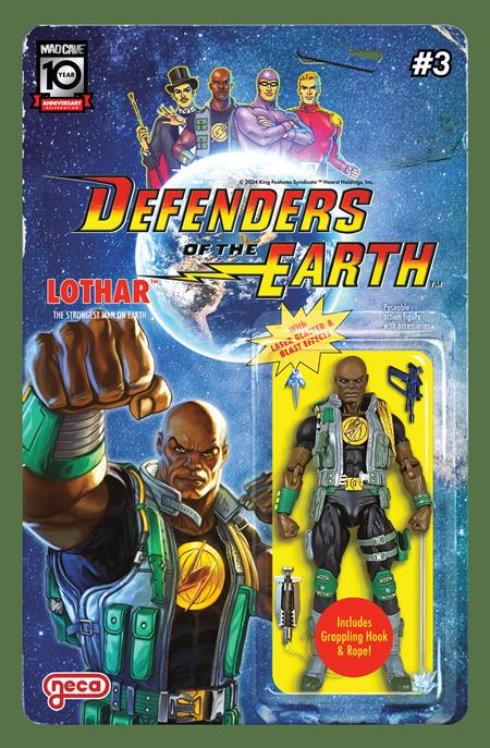 Defenders of the Earth [Djokovic] #3 (2024) Comic Books Defenders of the Earth