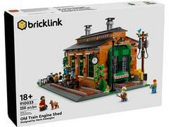 Old Train Engine Shed #910033 LEGO BrickLink Designer Program Prices