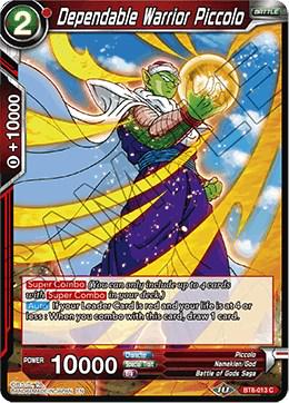 Dependable Warrior Piccolo [Foil] BT8-013 Dragon Ball Super Malicious Machinations