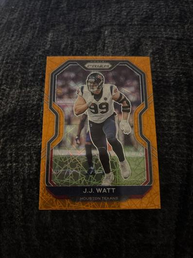 J.J. Watt [Orange Ice Prizm] #80 photo