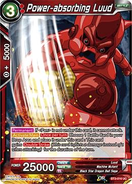 Power-absorbing Luud BT3-016 Dragon Ball Super Cross Worlds