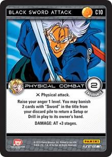 Black Sword Attack C10 Dragon Ball Z Vengeance