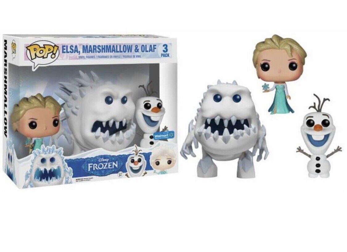 Else, Marshmallow & Olaf Funko POP Disney