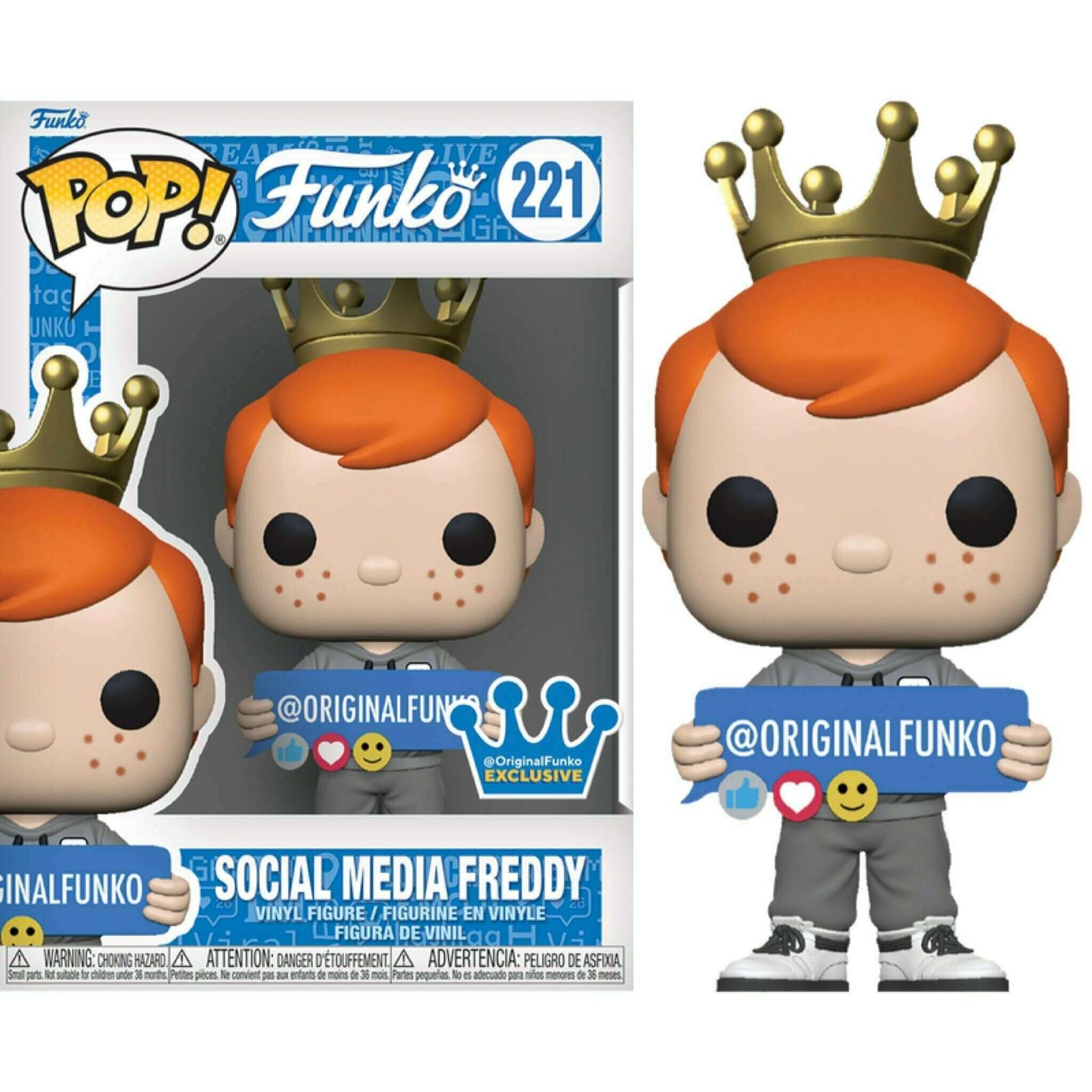 Social Media Freddy #221 Funko POP Freddy Funko