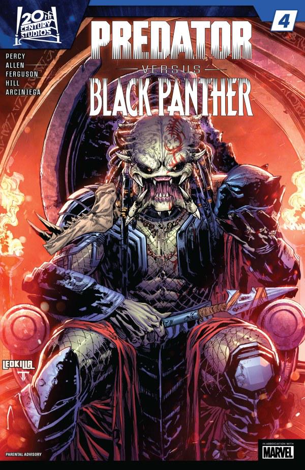 Predator vs. Black Panther #4 (2024) Comic Books Predator vs. Black Panther