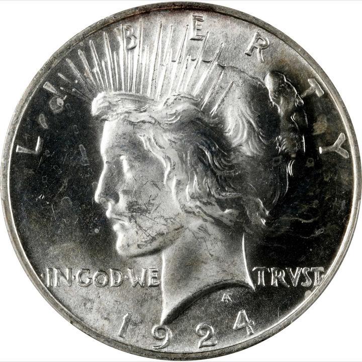 1924 [VAM-2] Coins Peace Dollar