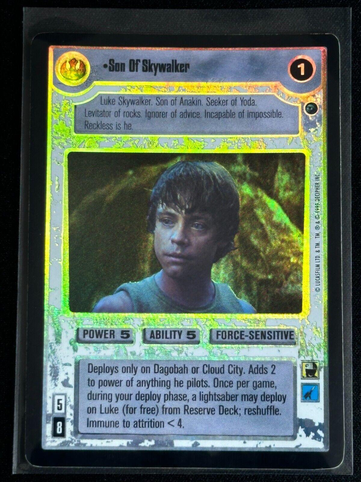 Son Of Skywalker [Foil] Star Wars CCG Reflections