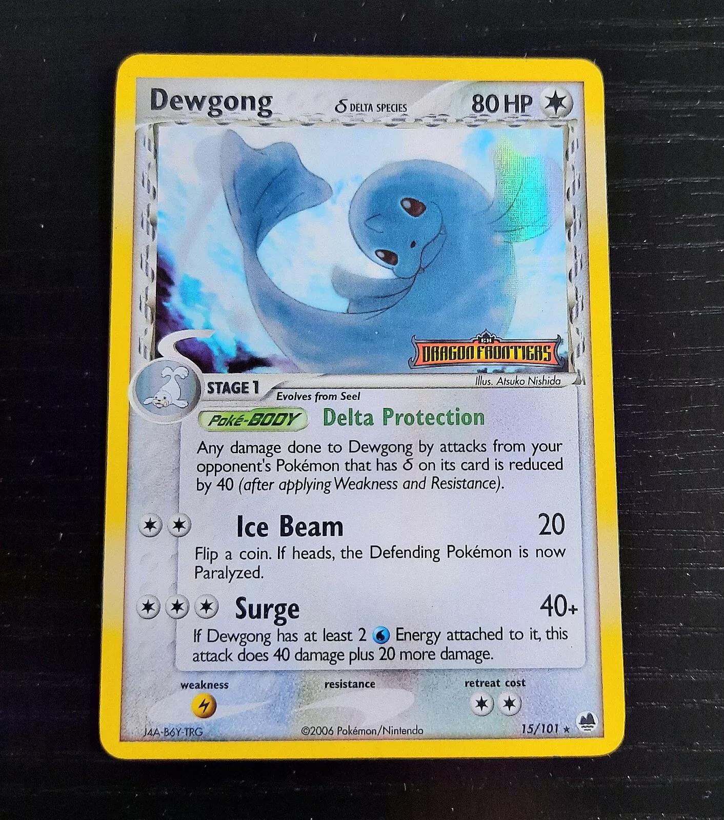 Dewgong [Stamped] #15 Pokemon Dragon Frontiers