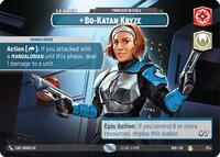 Bo-Katan Kryze - Princess in Exile [Showcase] #274 Star Wars Unlimited: Shadows of the Galaxy