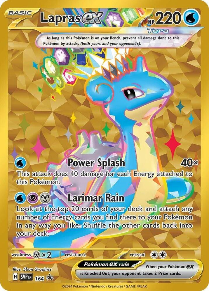 Lapras Ex #164 Pokemon Promo