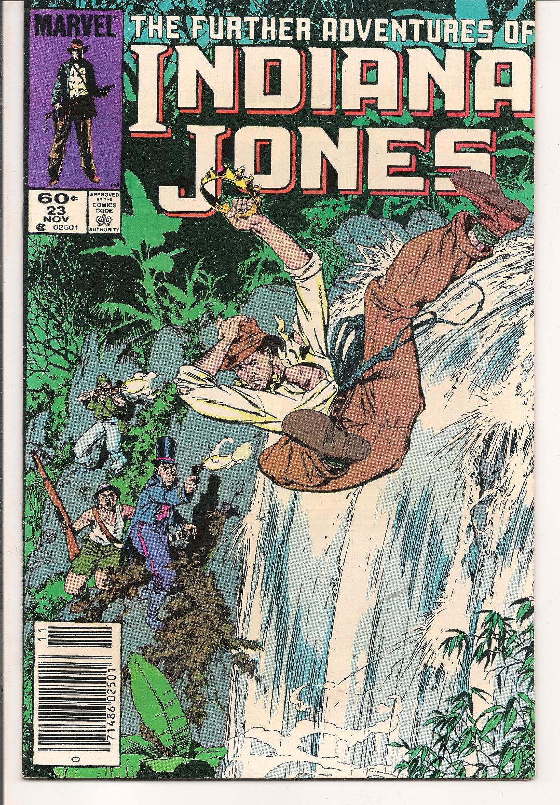 Further Adventures Of Indiana Jones [Newsstand] #23 (1984) Comic Books Further Adventures of Indiana Jones