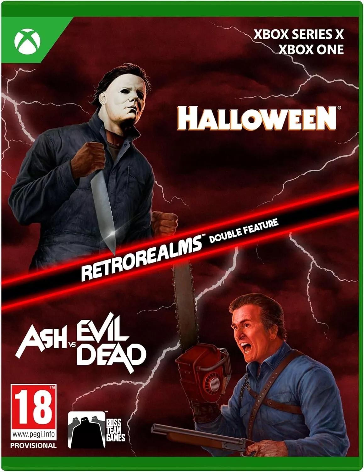 Halloween And Ash Vs Evil Dead RetroRealms Double Feature Prices PAL