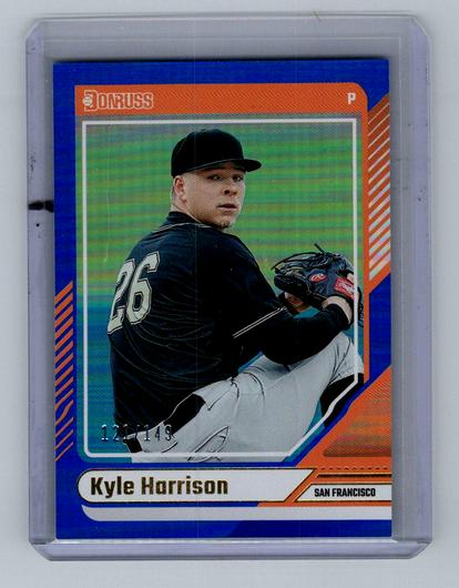 Kyle Harrison [Blue] #63 photo