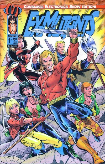 Ex-Mutants [Consumer Electronics Show] #1 (1992) Comic Books Ex-Mutants