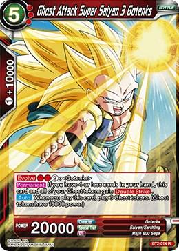 Ghost Attack Super Saiyan 3 Gotenks BT2-014 Dragon Ball Super Union Force