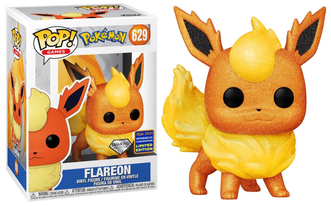 Flareon [Diamond] #629 Funko POP Games