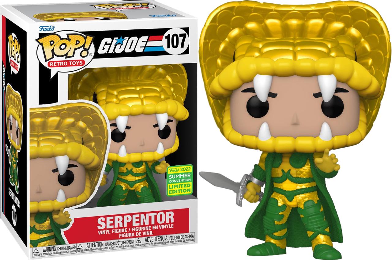 Serpentor #107 Funko POP Retro Toys