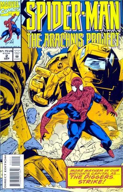 Spider-Man: The Arachnis Project #2 (1994) Comic Books Spider-Man: The Arachnis Project