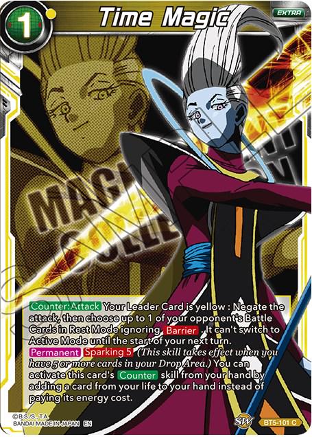 Time Magic BT5-101 Dragon Ball Super Magnificent Collection Forsaken Warrior