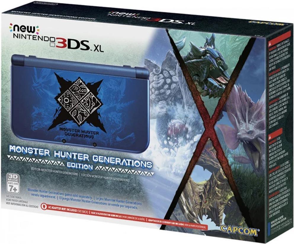 New Nintendo 3DS XL Monster Hunter Generations Edition Nintendo 3DS