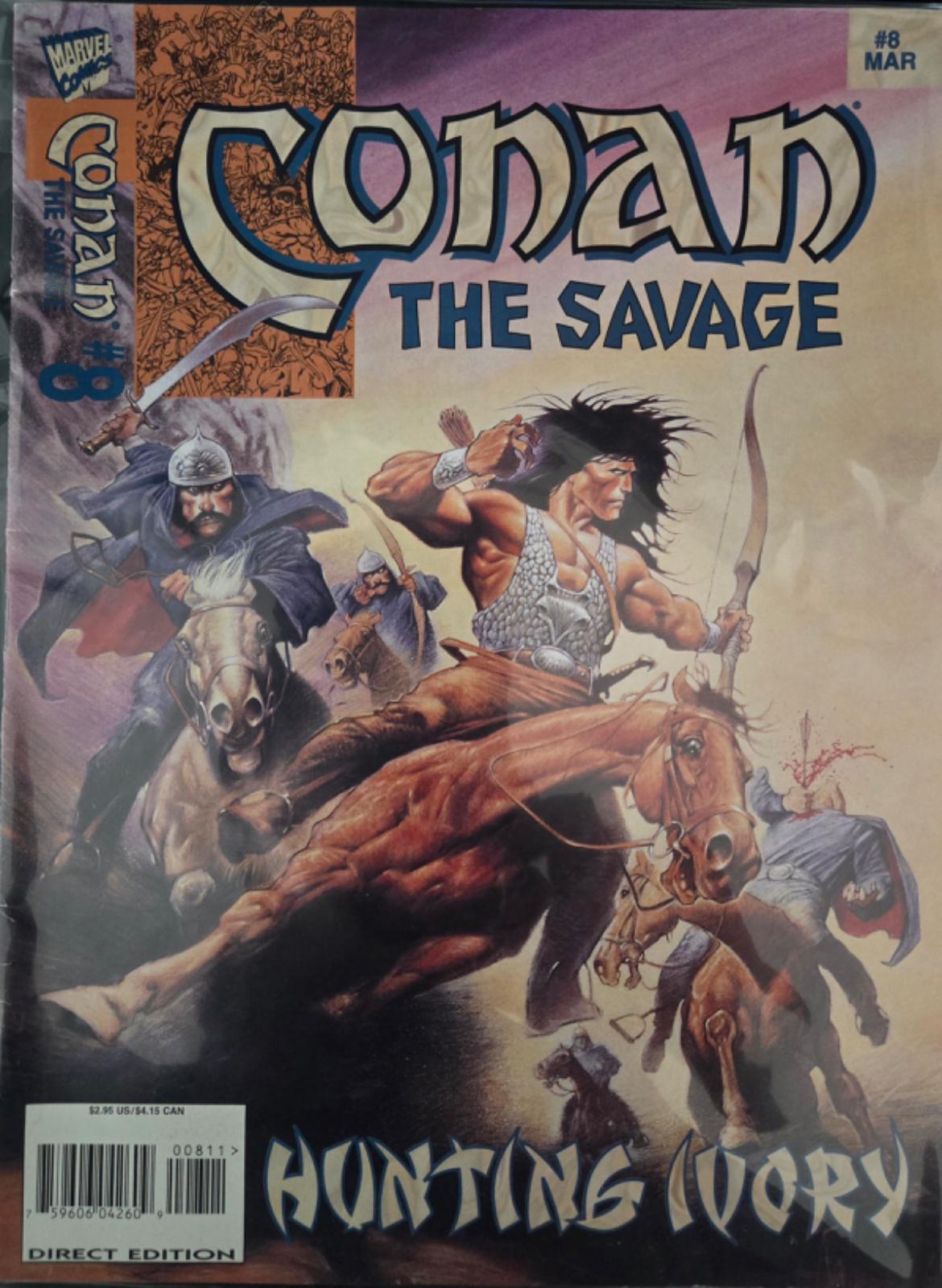 Conan The Savage #8 (1996) Comic Books Conan: The Savage