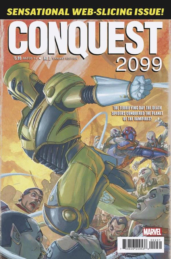 Conquest 2099 [Woods] #2 (2024) Comic Books Conquest 2099