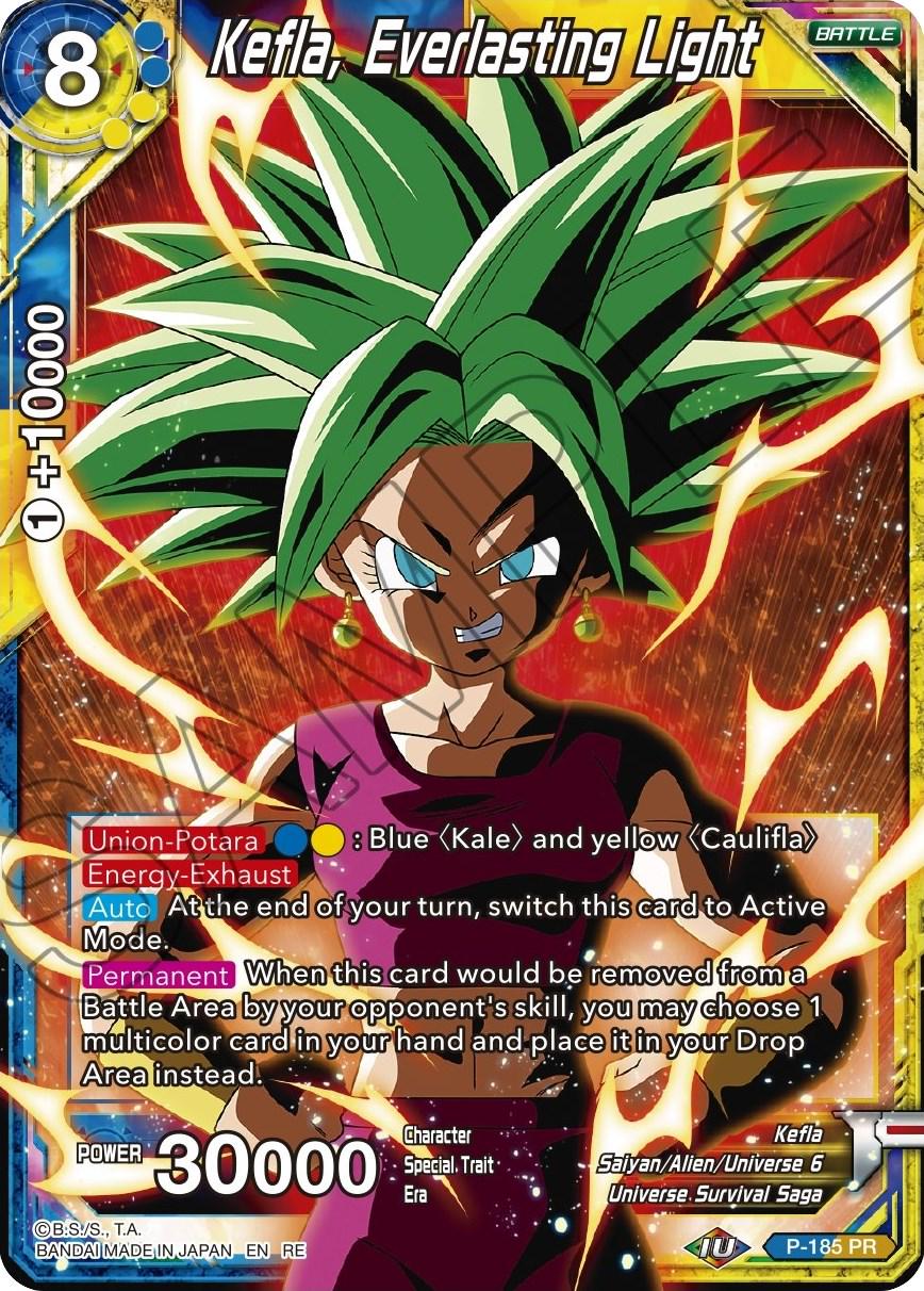 Kefla, Everlasting Light P-185 Dragon Ball Super Mythic Booster