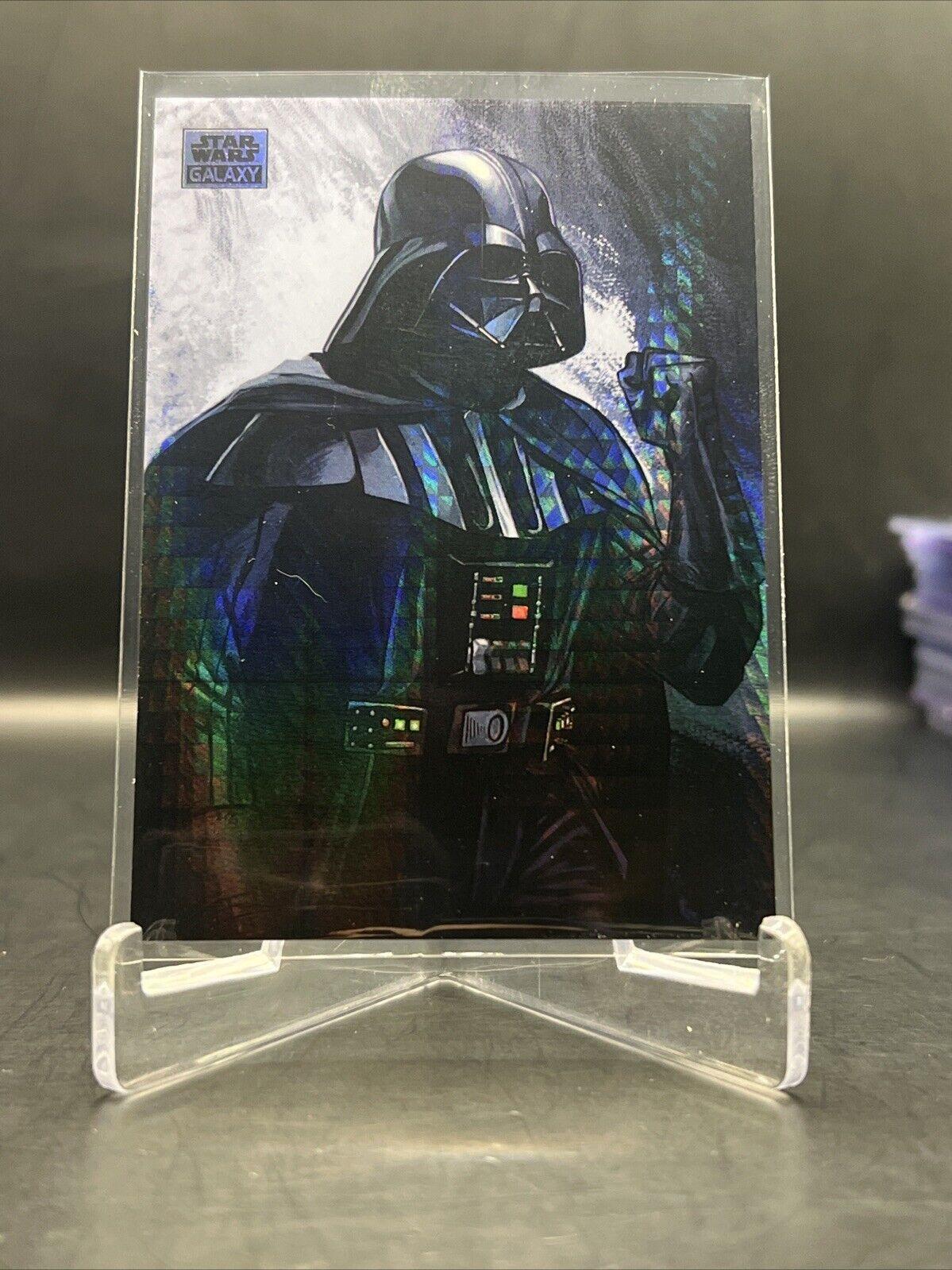 Darth Vader [Prism Refractor] #GE-15 Star Wars 2024 Topps Chrome Galaxy Galactic Empire Art