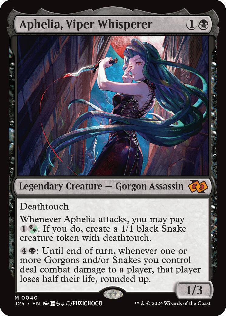 Aphelia, Viper Whisperer [Anime] #40 Magic Foundations Jumpstart