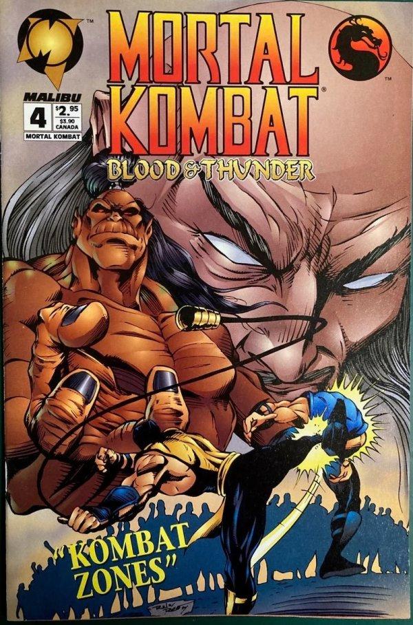 Mortal Kombat: Blood and Thunder #4 (1994) Comic Books Mortal Kombat: Blood and Thunder