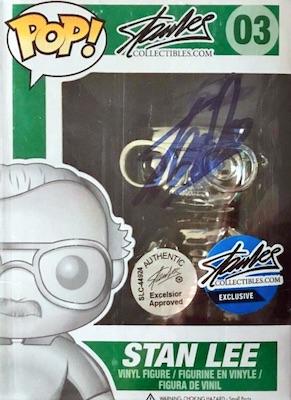 Stan Lee [Full Silver Chrome] #3 Funko POP Stan Lee