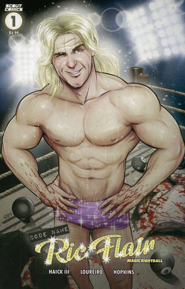 Codename Ric Flair: Magic Eightball [Cubiles] #1 (2023) Comic Books Code Name Ric Flair