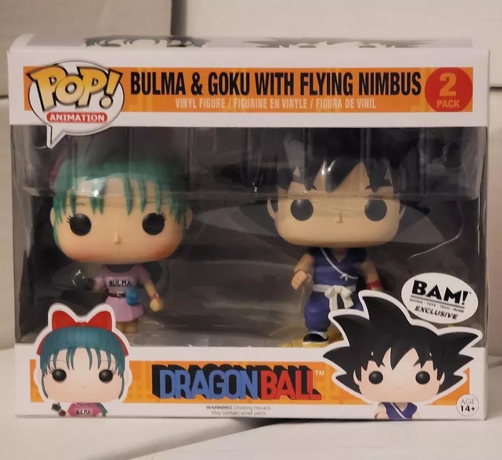 Bulma And Goku With Flying Nimbus 2 Pack [BAM] Funko POP Animation