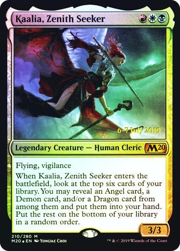 Kaalia, Zenith Seeker [Prerelease] #210 Magic Core Set 2020