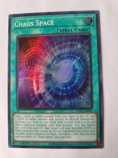 Chaos Space [Super Rare] RA01-EN065 photo