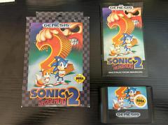 Complete (Front) | Sonic the Hedgehog 2 [Cardboard Box] Sega Genesis