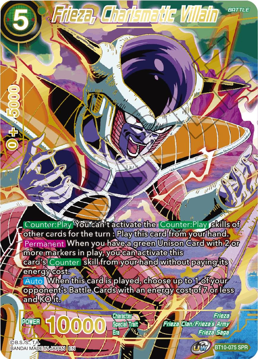 Frieza, Charismatic Villain [SPR] BT10-075 Dragon Ball Super Rise of the Unison Warrior