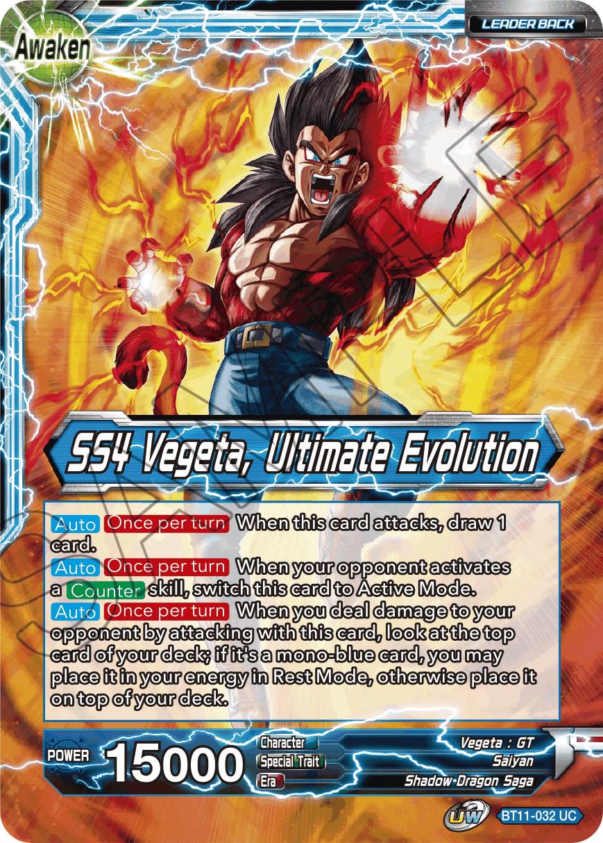 Vegeta // SS4 Vegeta, Ultimate Evolution [Foil] BT11-032 Dragon Ball Super Vermilion Bloodline