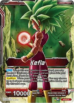 Kefla // Explosive Power Kefla EX03-01 Dragon Ball Super Expansion Set: Ultimate Box